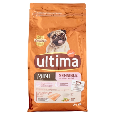 ultima Dog Mini 1-10 kg Sensibile Salmone 1,5 kg