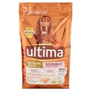 Ultima Dog Medium/Max +10 kg Sensibile Salmone 1,5 kg