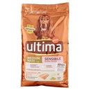 Ultima Dog Medium/Max +10 kg Sensibile Salmone 1,5 kg