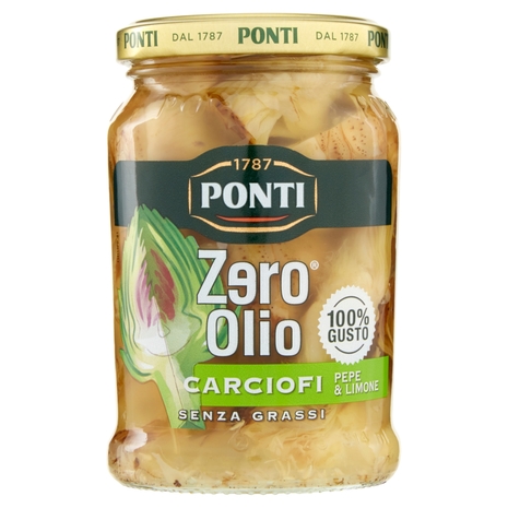 Ponti Zero Olio Carciofi Pepe & Limone 300 g