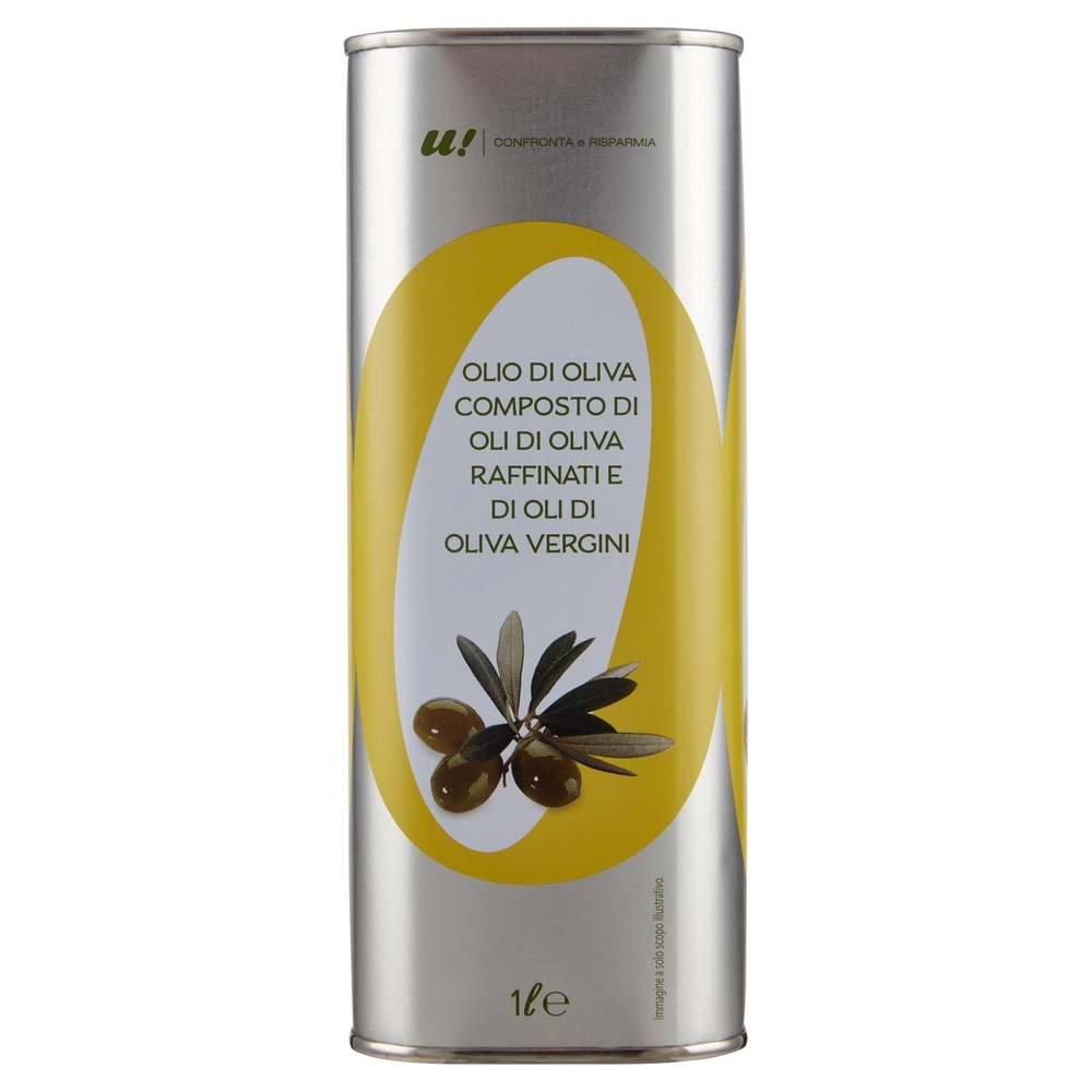 Olio di Oliva Composto di Oli di Oliva Raffinati e di Oli di Oliva Vergini U! Confronta e Risparmia