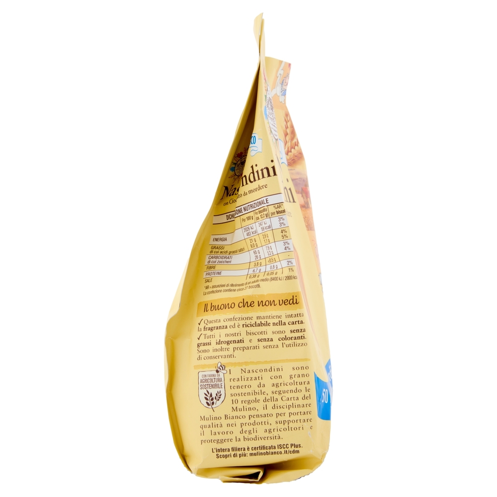 Mulino Bianco Nascondini Biscotti con Cioccolato da Mordere 330g