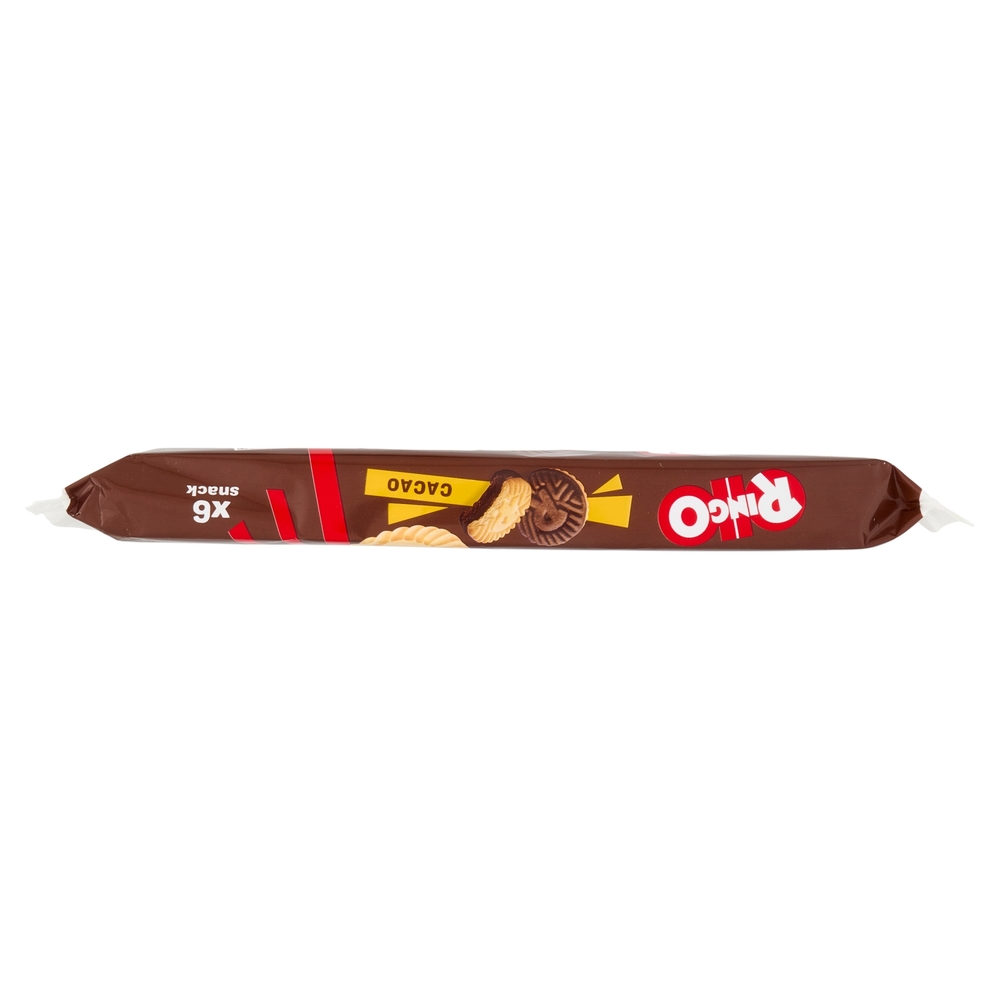 Ringo Cacao Biscotti Farciti con Crema Cacao Snack Merenda 6 porzioni 330g