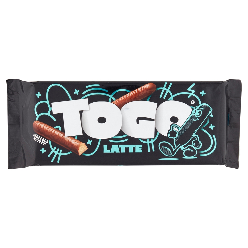 Pavesi Togo Classic al Latte Snack Biscotto Ricoperto con Cioccolato al Latte 120g