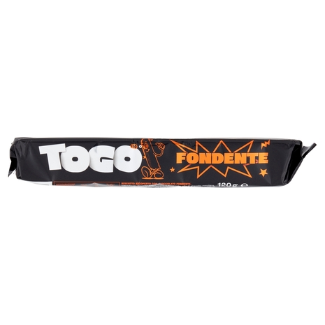 Pavesi Togo Classic Fondente Snack Biscotto Ricoperto con Cioccolato Fondente 120g