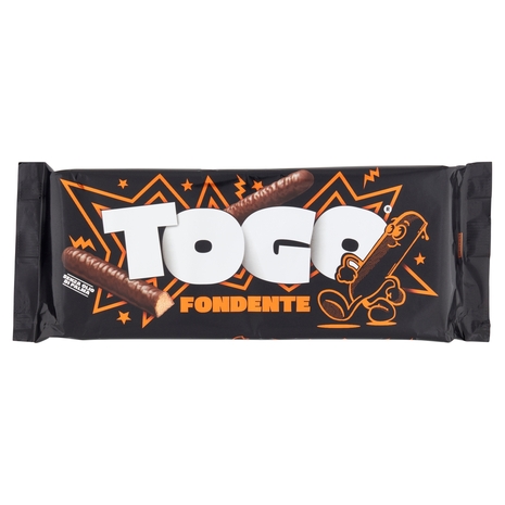 Pavesi Togo Classic Fondente Snack Biscotto Ricoperto con Cioccolato Fondente 120g