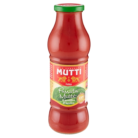 Mutti Passata Mutti di pomodoro al basilico 560 g