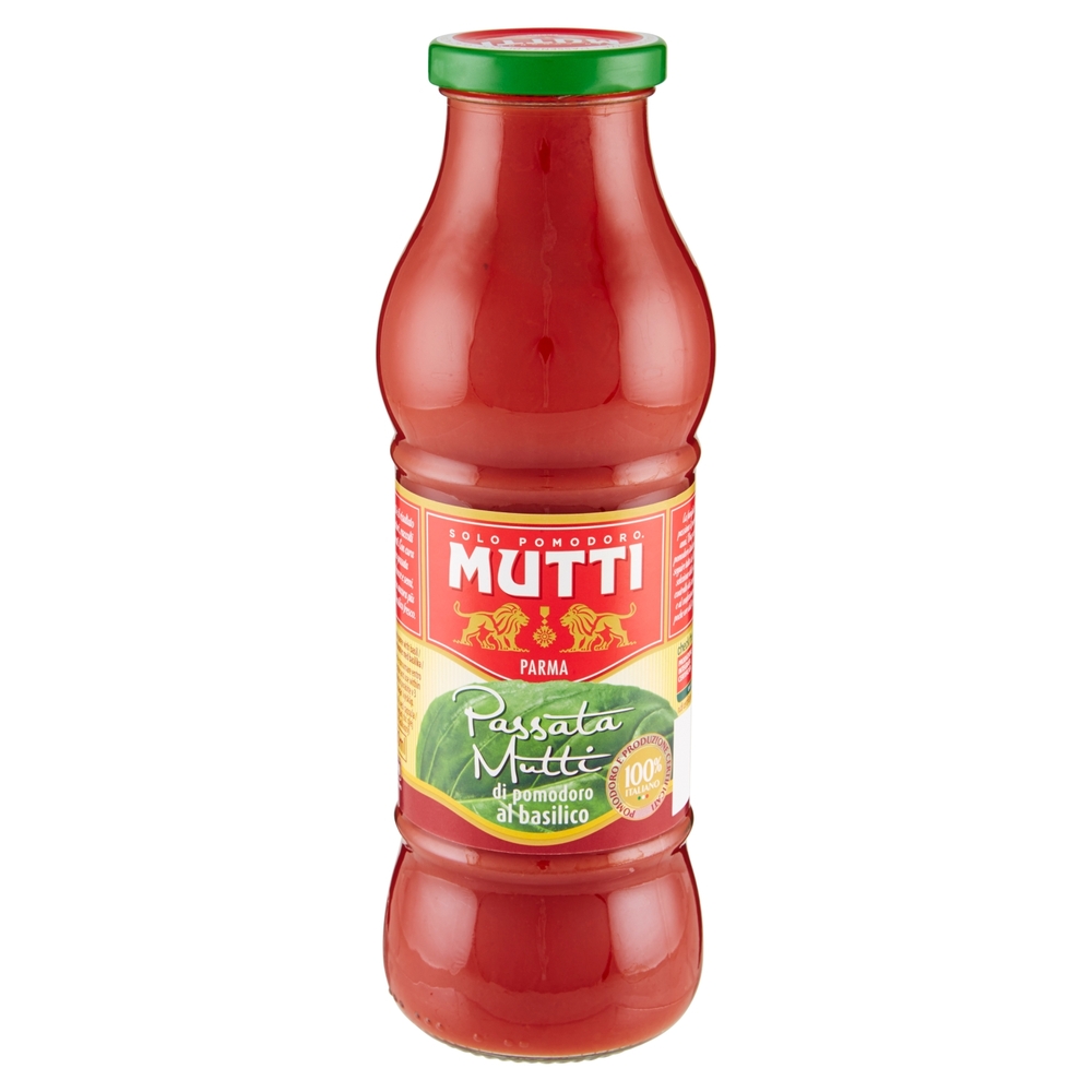 Mutti Passata Mutti di pomodoro al basilico 560 g