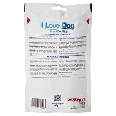 Giuntini Crancy I Love Dog 60 g