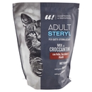 Croccantini Gatto Adulto Sterilizzato con Pollo, Tacchino e Piselli U! Confronta e Risparmia