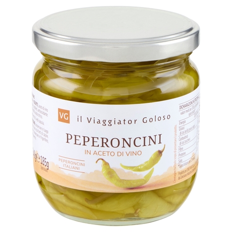 Peperoncini in Aceto di Vino Il Viaggiator Goloso