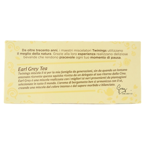 Twinings Earl Grey Tè Nero al sapore di Bergamotto 25 filtri + 1 omaggio The 52 g