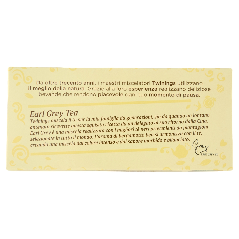 Twinings Earl Grey Tè Nero al sapore di Bergamotto 25 filtri + 1 omaggio The 52 g