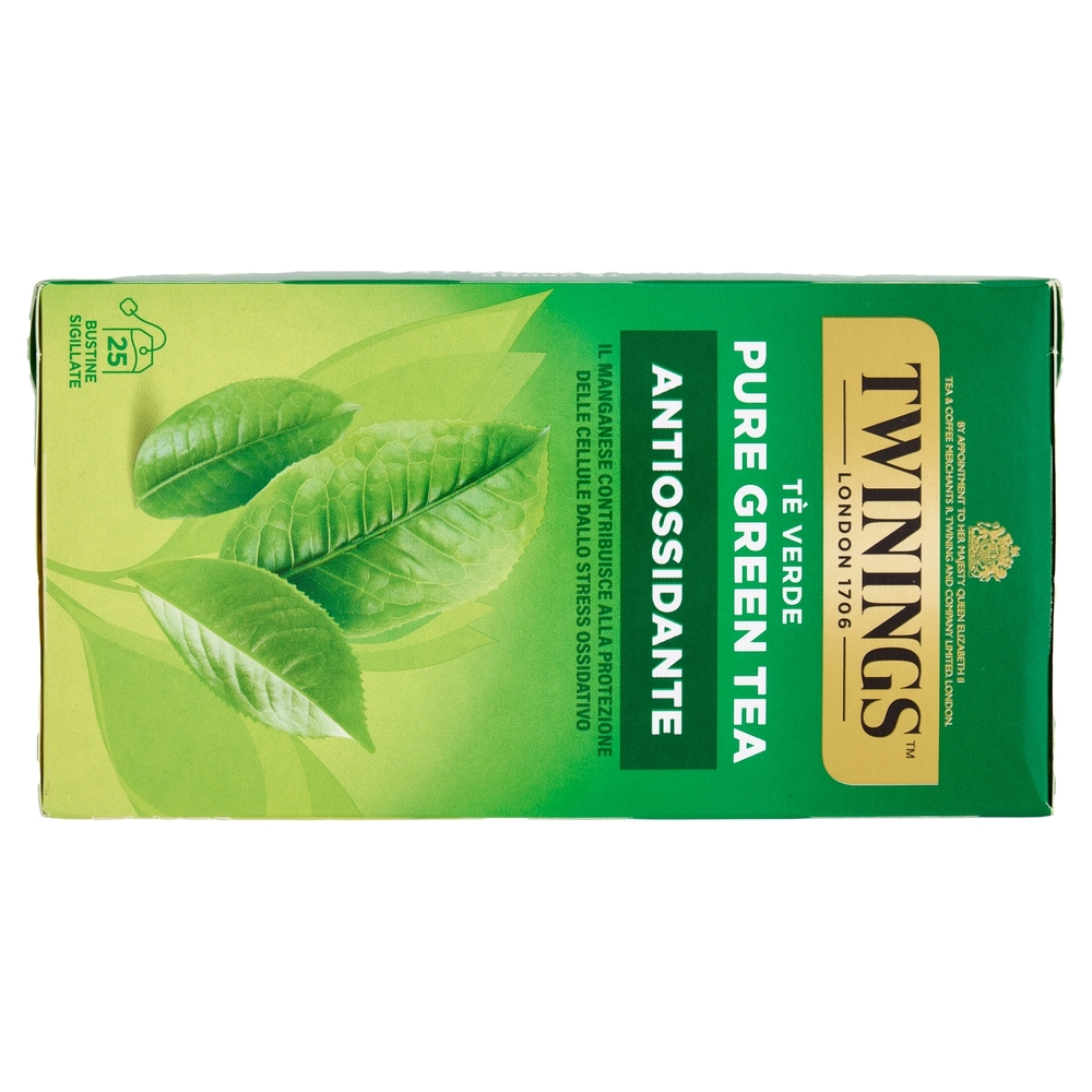 Twinings Pure Green Tea Tè Verde Antiossidante 25 filtri The 50 g