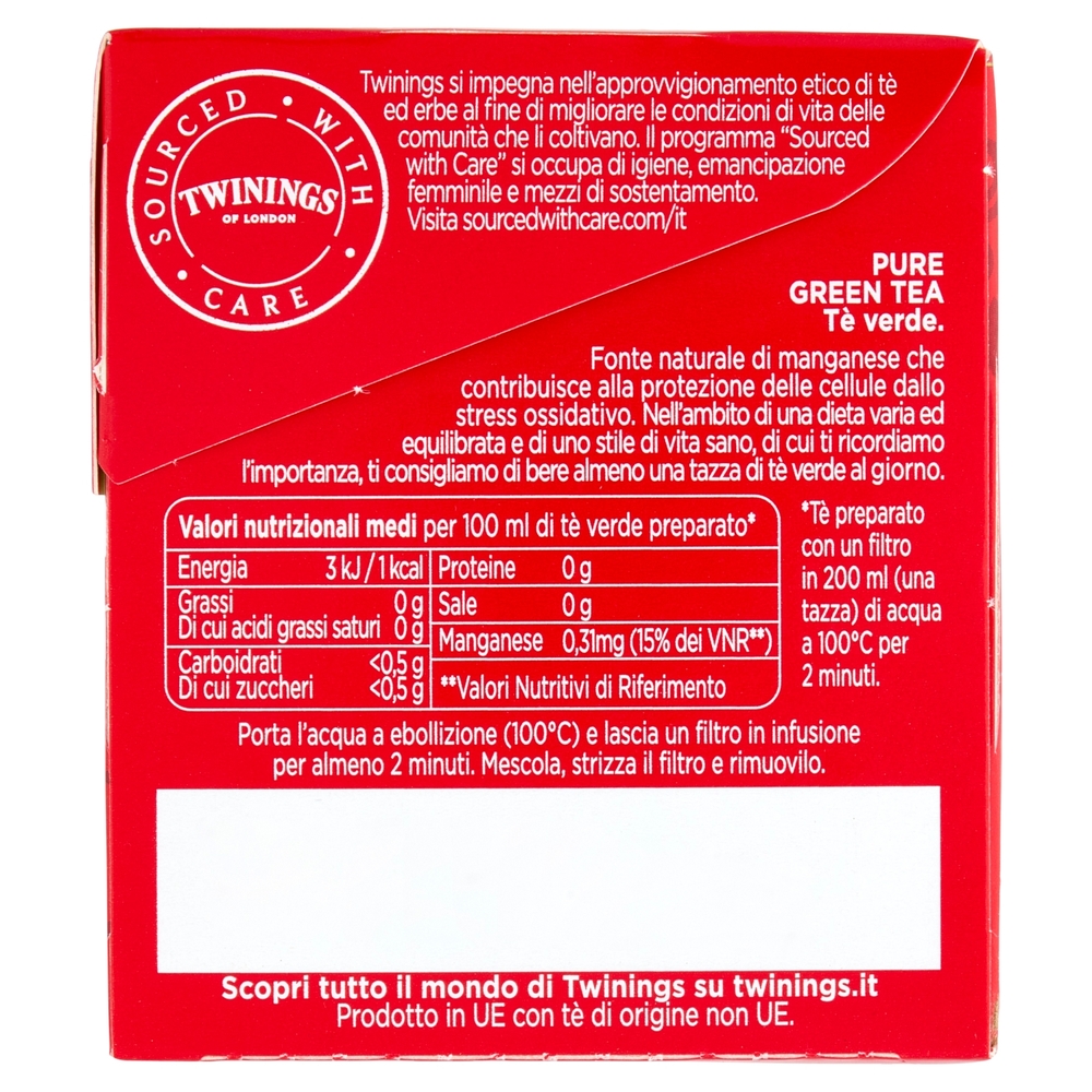 Twinings English Breakfast Tea Tè Nero 25 filtri +1 omaggio The 52 g