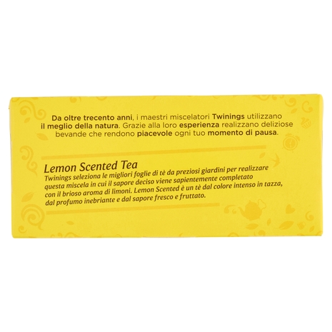 Twinings Lemon Scented Tea Tè Nero 25 filtri +1 omaggio The 52 g