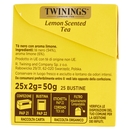 Twinings Lemon Scented Tea Tè Nero 25 filtri +1 omaggio The 52 g