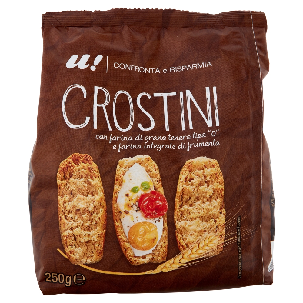 Crostini con Farina di Grano Tenero Tipo 