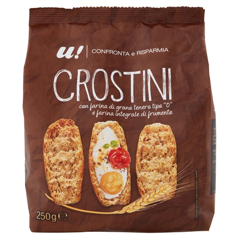 Crostini con Farina di Grano Tenero Tipo 