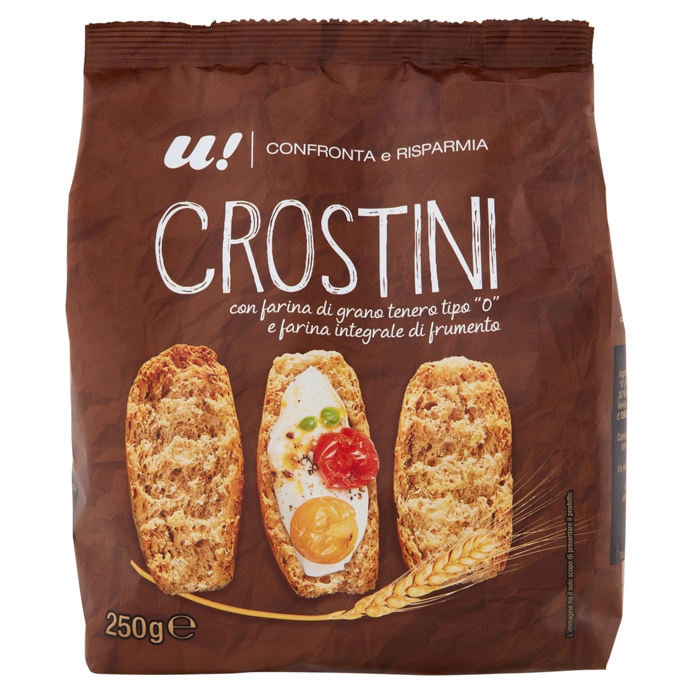 Crostini con Farina di Grano Tenero Tipo 