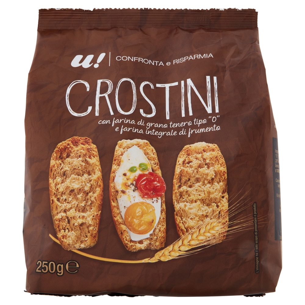 Crostini con Farina di Grano Tenero Tipo 