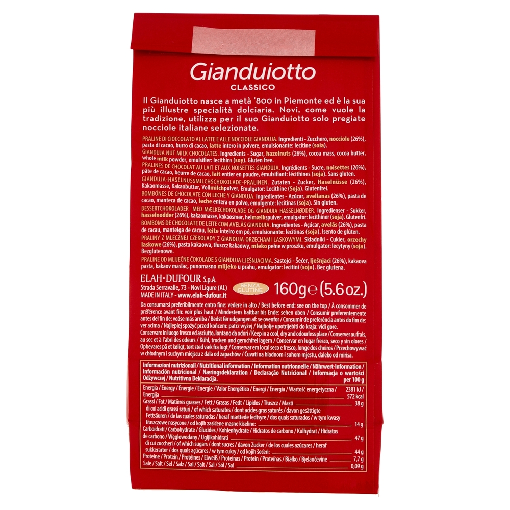 Novi Gianduiotti Classico 160 g