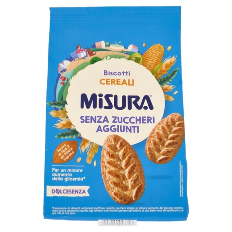 Misura Dolcesenza Biscotti Cereali 300 g