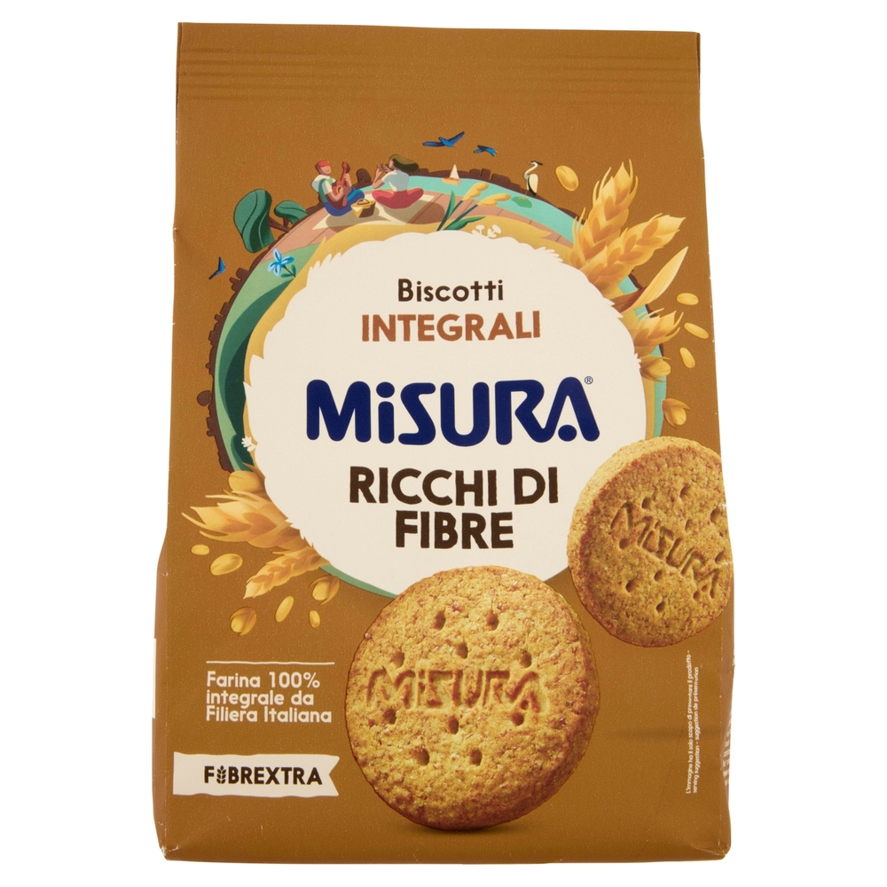 Misura Fibrextra Biscotti Integrali 330 g