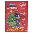 Walcor Calendario dell'Avvento Cioccolato al Latte Christmas Heroes PJ Masks 75 g