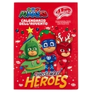 Walcor Calendario dell'Avvento Cioccolato al Latte Christmas Heroes PJ Masks 75 g