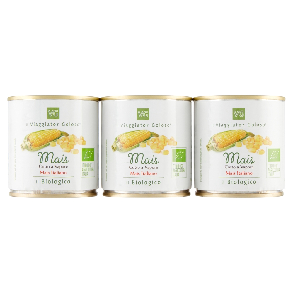 Mais BIO 3x160G Il Viaggiator Goloso