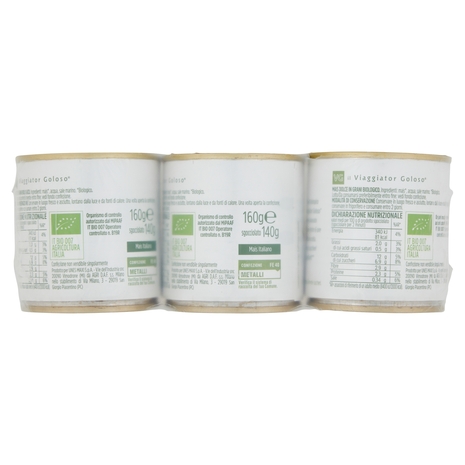 Mais BIO 3x160G Il Viaggiator Goloso