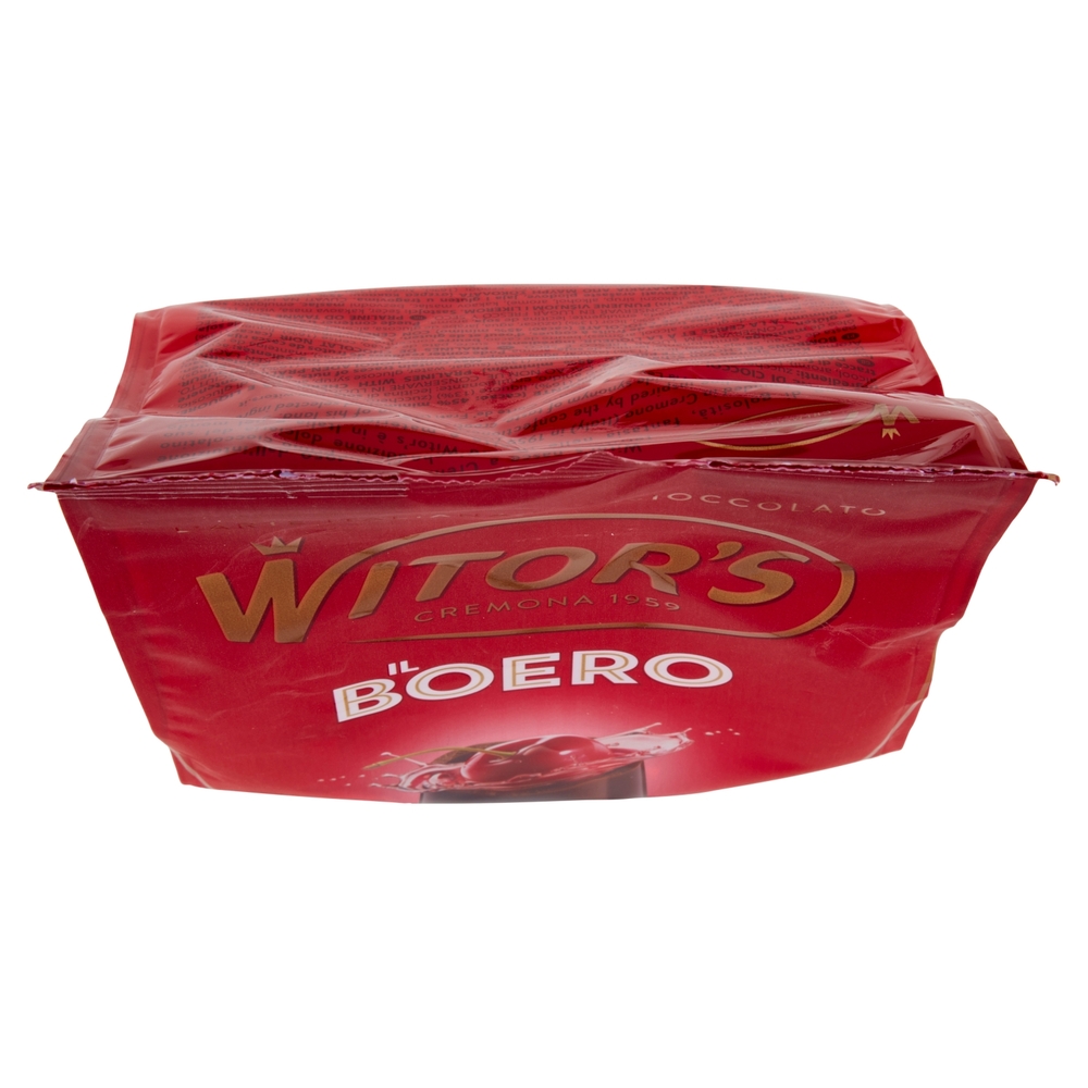 Witor's il Boero Originale Cioccolato Extra Fondente con Ciliegia e Liquore 1 kg