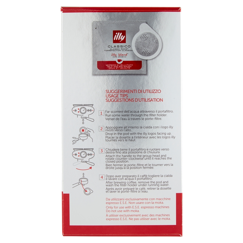 illy Classico 18 Cialde per Caffè Espresso 131 g