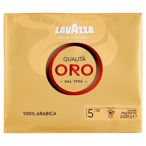 Lavazza Qualità Oro Caffè Macinato 2 x 250 g