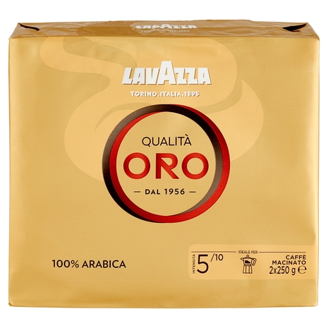 Lavazza Qualità Oro Caffè Macinato 2 x 250 g