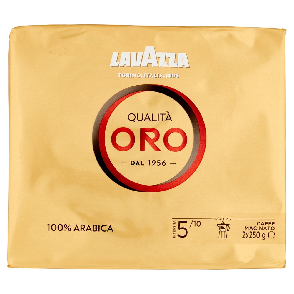 Lavazza Qualità Oro Caffè Macinato 2 x 250 g