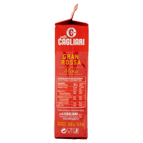 Caffè Cagliari Gran Rossa Macinato Moka 250 g