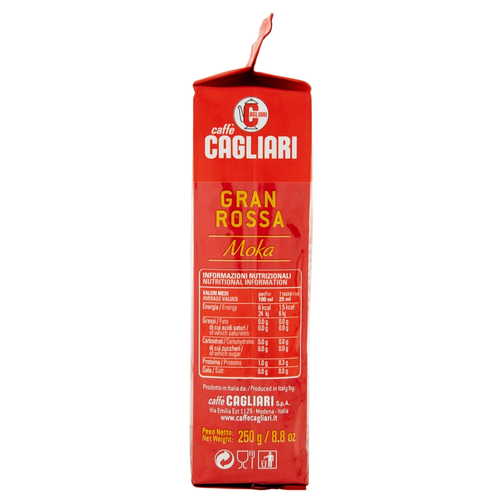 Caffè Cagliari Gran Rossa Macinato Moka 250 g