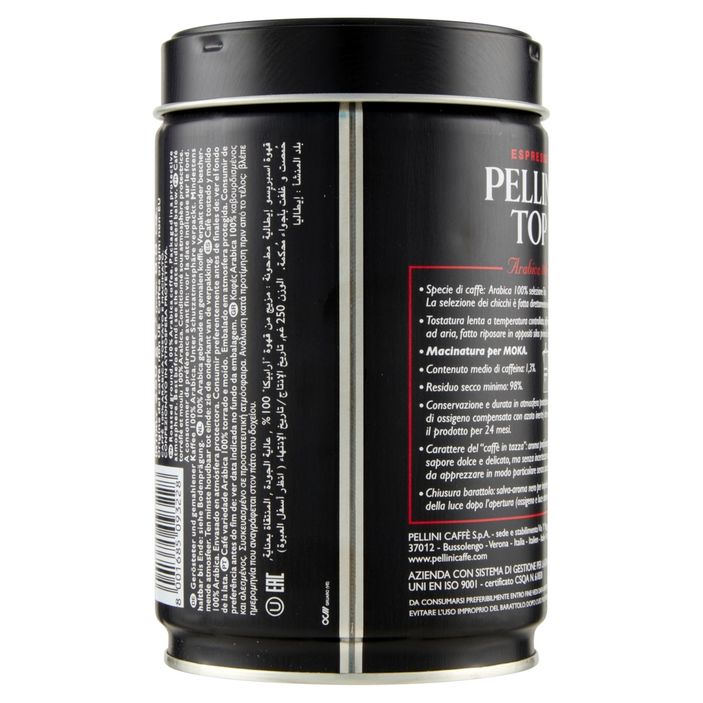 Pellini Top Espresso Arabica 100% 250 g