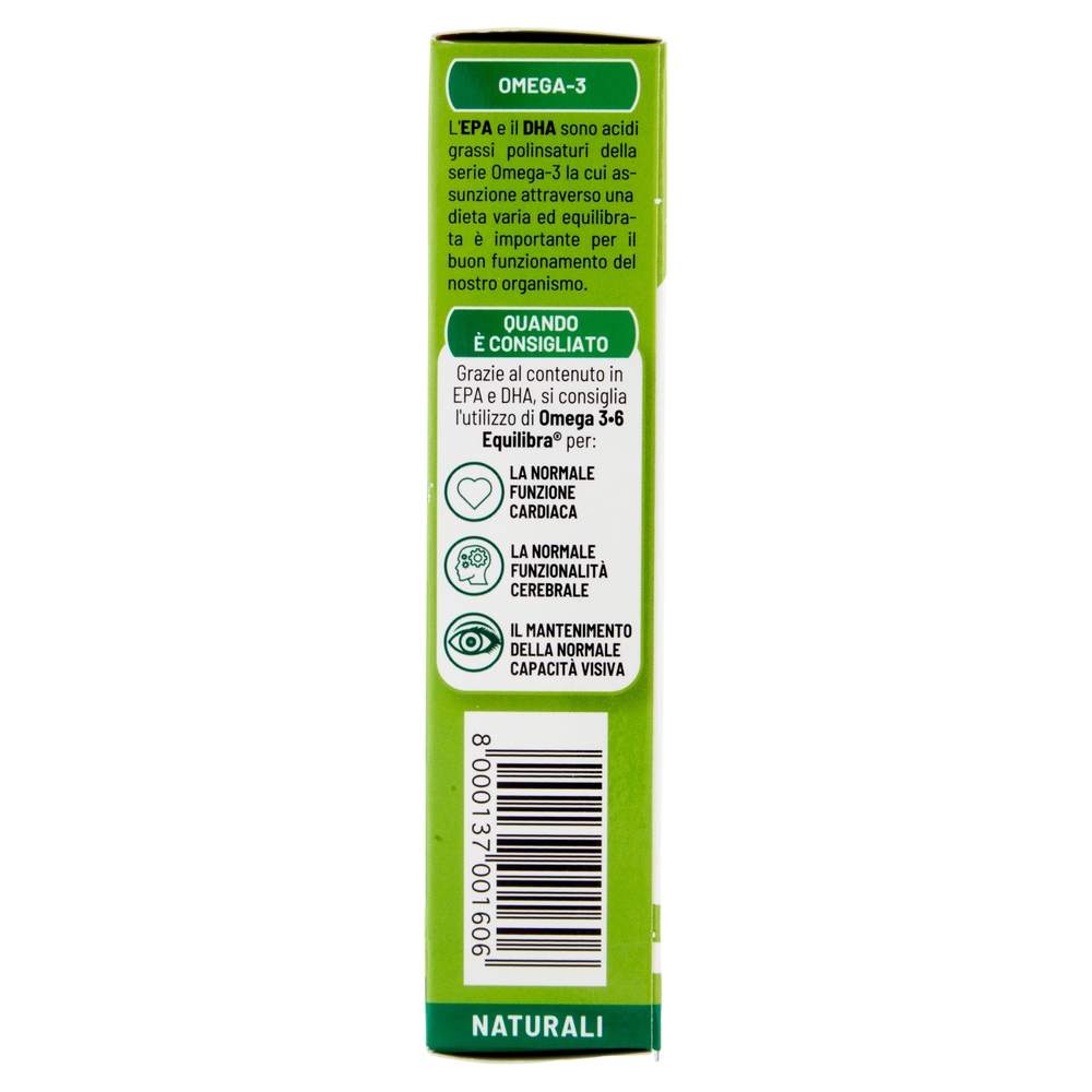 equilibra Omega 3-6 Funzione Cardiaca 32 Capsule 38,4 g