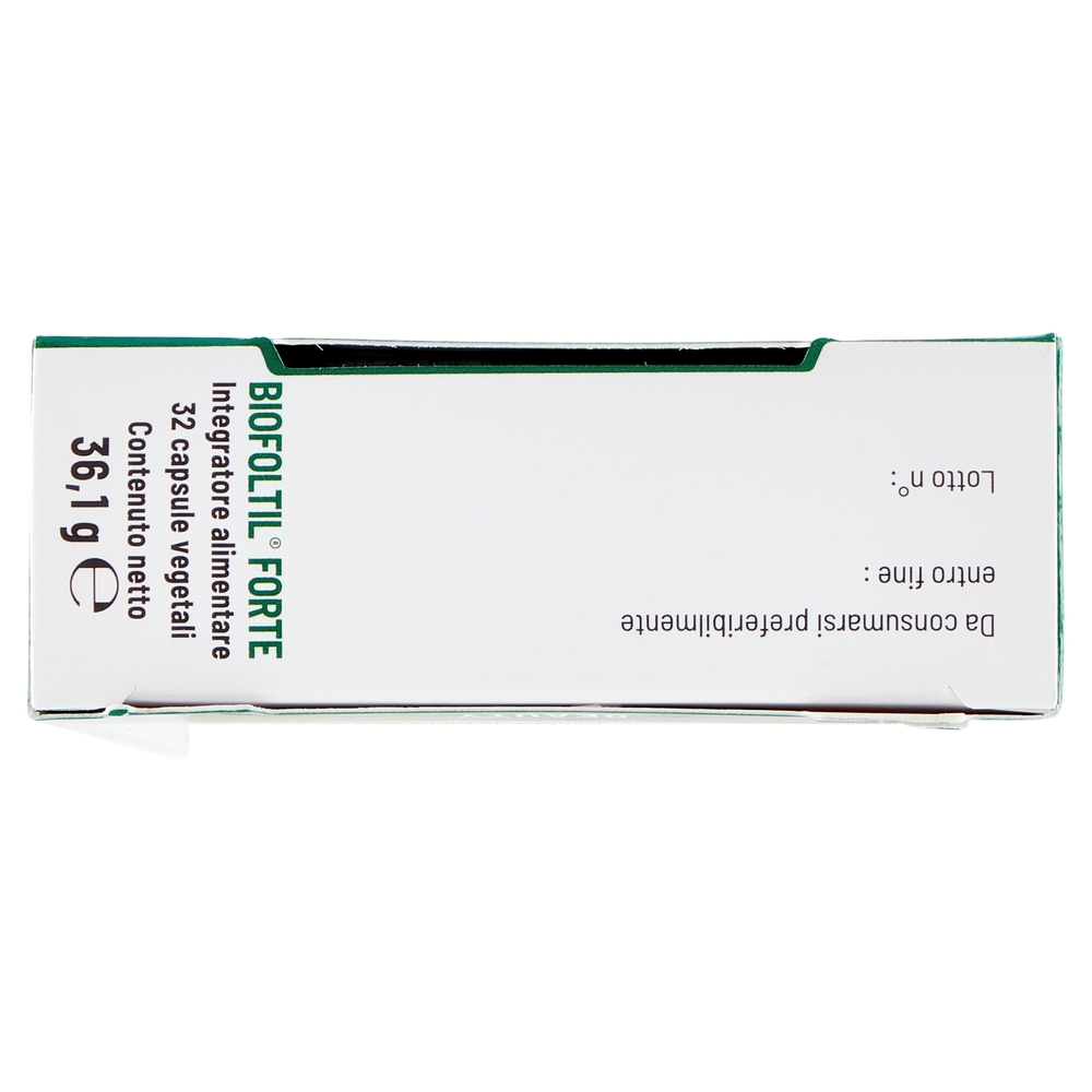 equilibra Biofoltil Forte Forza dei Capelli 32 Capsule Vegetali 36,1 g