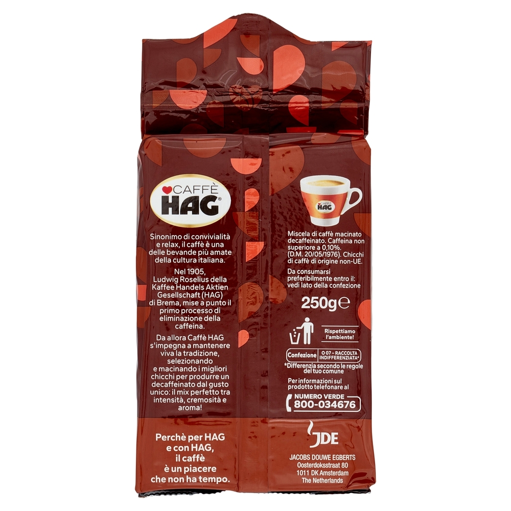 Caffè HAG Classico Decaffeinato 250 g