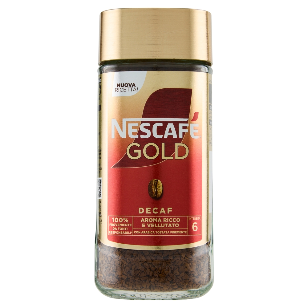 NESCAFÉ Gold Decaf Caffè Solubile Decaffeinato Barattolo 100g