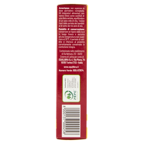 equilibra Ferro Acido Folico + Vitamina C 60 Capsule vegetali 26 g