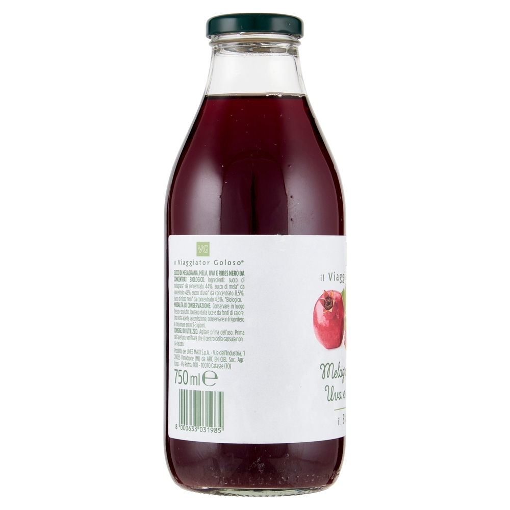 Melagrana, Mela, Uva e Ribes Nero BIO Il Viaggiator Goloso