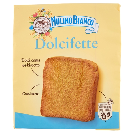 Mulino Bianco Fette Biscottate Dolcifette 315g