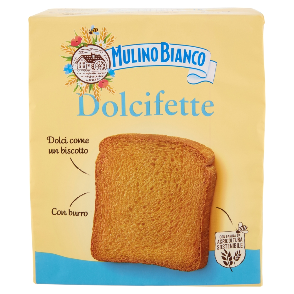 Mulino Bianco Fette Biscottate Dolcifette 315g