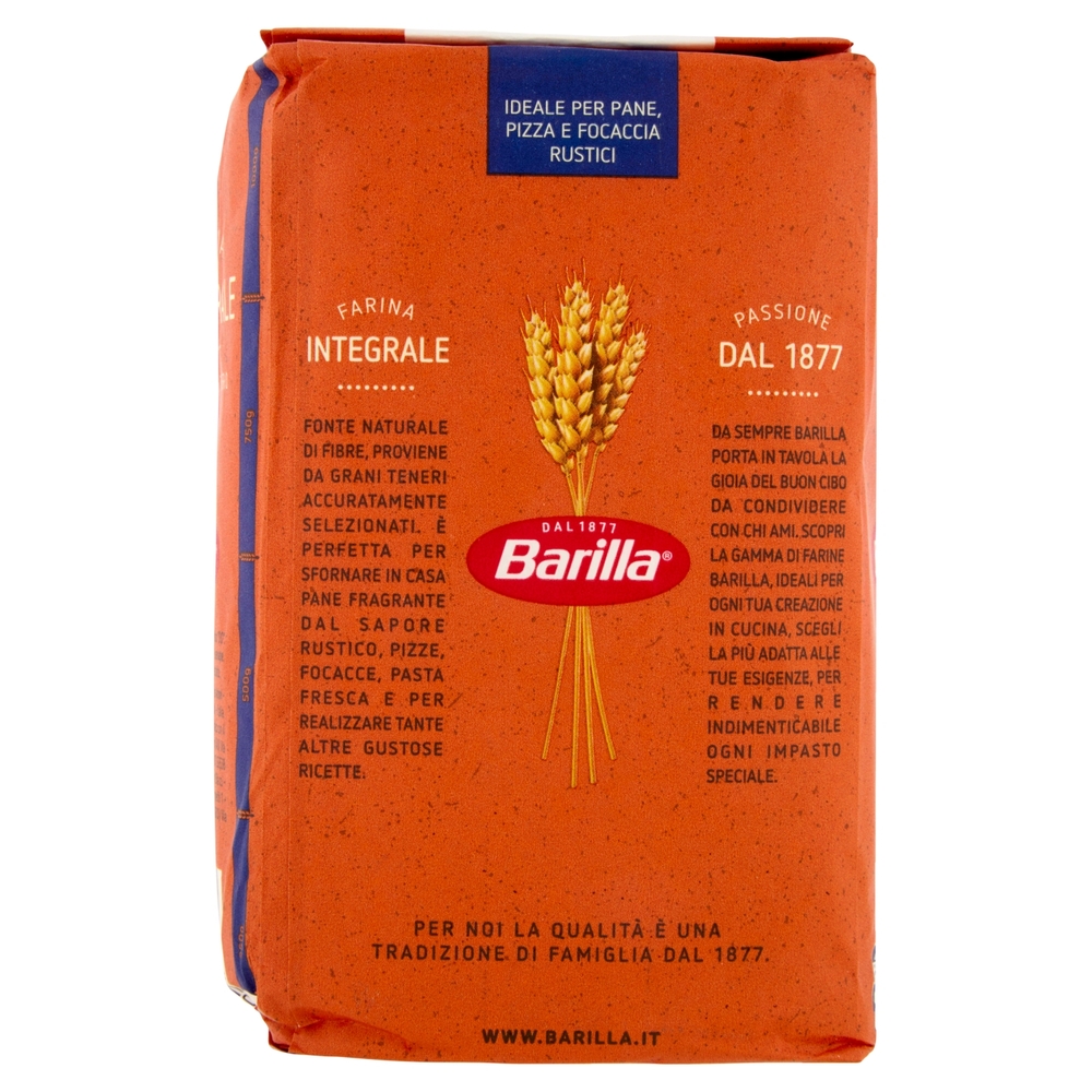 Barilla Farina Integrale di Grano Tenero 1000 g