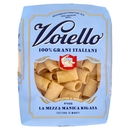 Voiello Pasta La Mezza Manica Rigata N°122 grano Aureo 100% italiano Trafilata bronzo 500 g